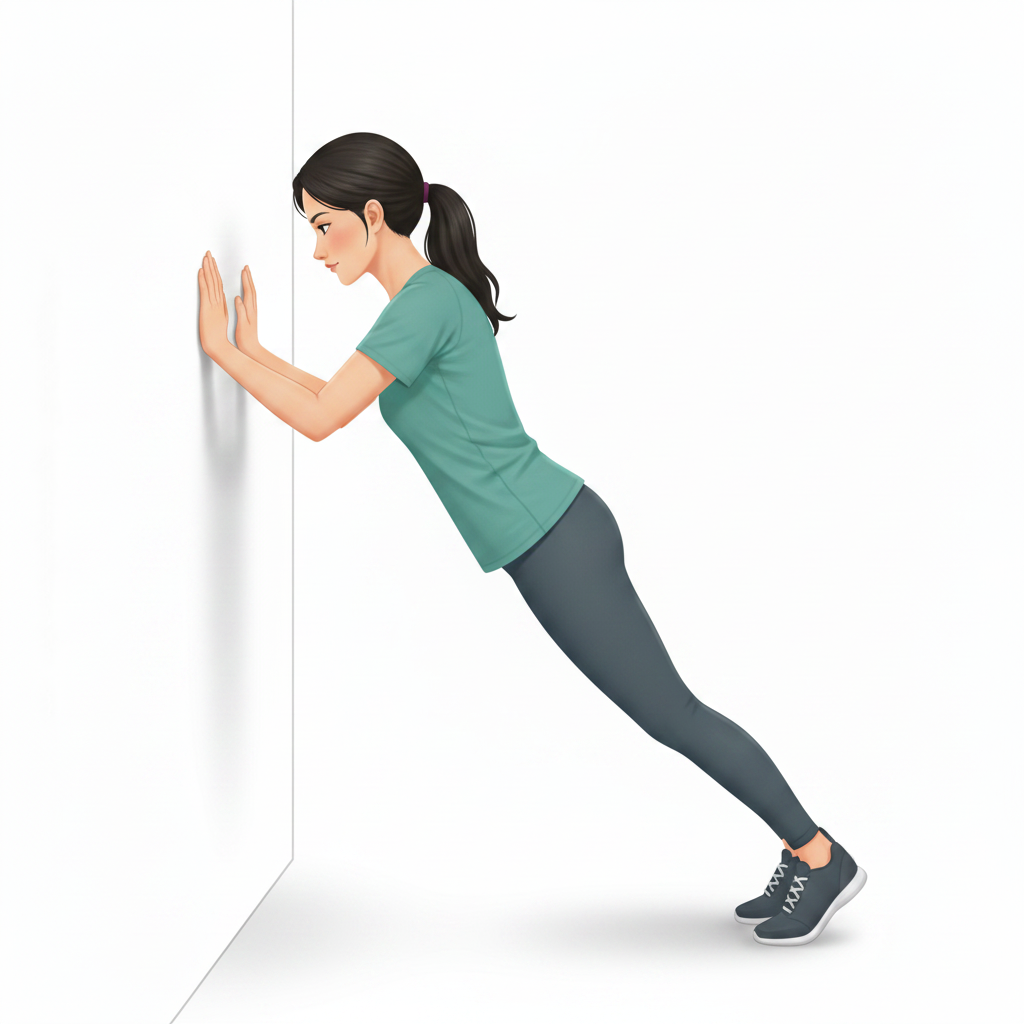 Push-up au mur