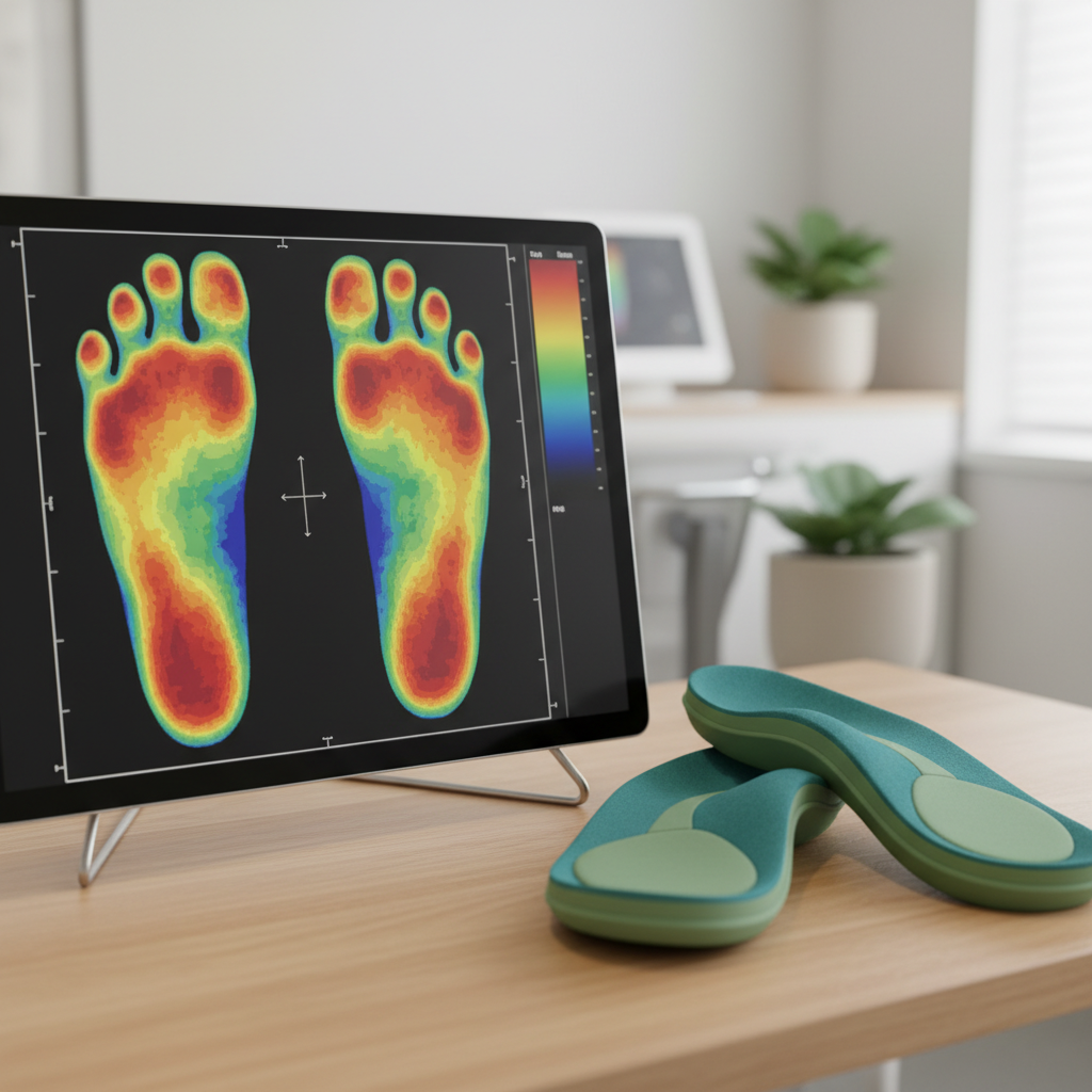 Scan plantaire et orthèses sur mesure